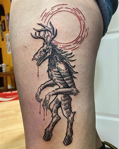 wendigo tattoo